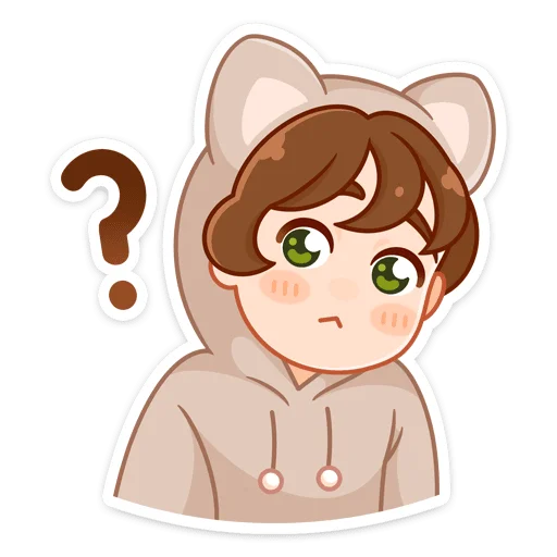 Стикер peachyandchoco_vk - 1