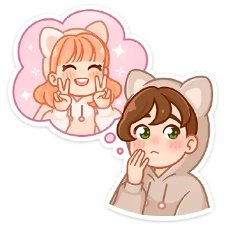 Стикер Пичи и Шоко (@TgSticker) - 8