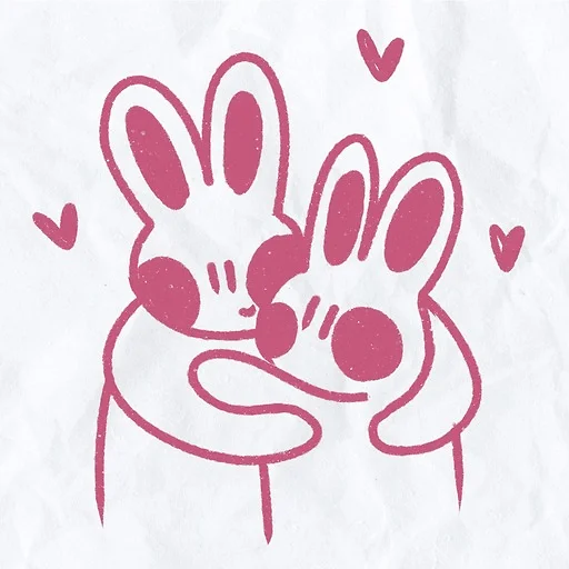 Sticker peachy bunny by @peachytatts - 1