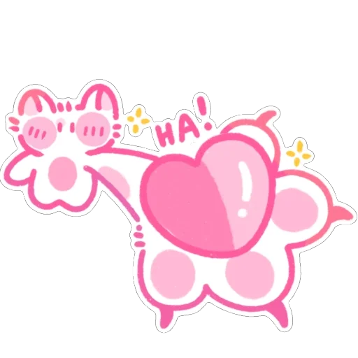 Sticker peachykotiki - 1