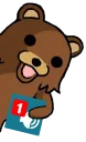 Sticker PedoBear - 0