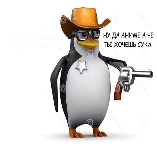 пингвин шляпа птица