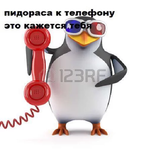 пингвин мультфильм птица