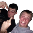 Sticker Пивные пятиборцы - 5