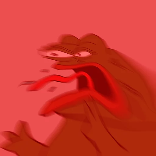 red drawing illustration