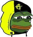 Стикер Pepe Ancap - 2