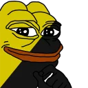 Стикер Pepe Ancap - 3