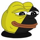 Стикер Pepe Ancap - 4