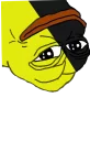 Стикер Pepe Ancap - 9