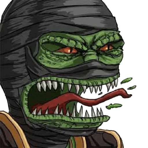 Sticker Pepe The Frog - Pack 1 - 10