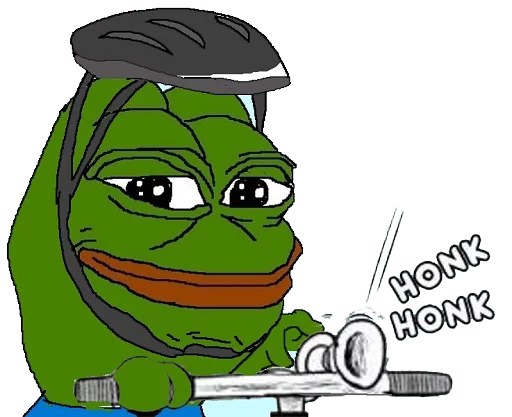 Sticker Pepe The Frog - Pack 1 - 5