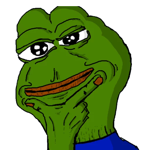 Sticker Pepe The Frog - Pack 1 - 3