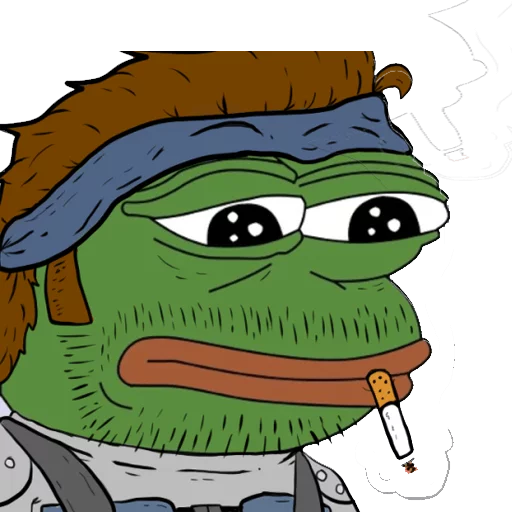 Sticker Pepe The Frog - Pack 1 - 0