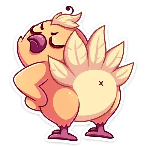 Стикер Пепелок от @stickers_vk - 10