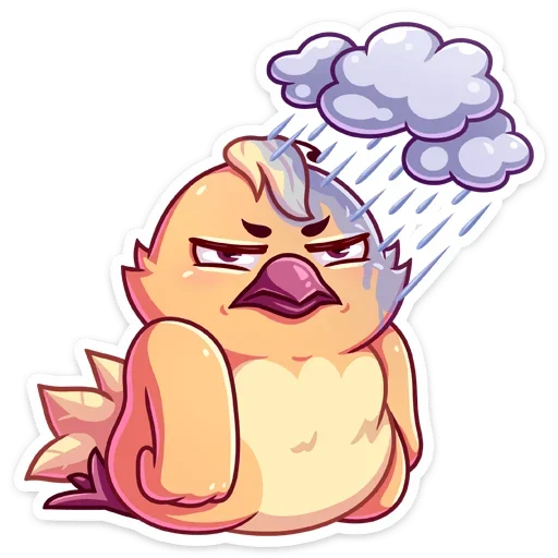 Стикер Пепелок от @stickers_vk - 9