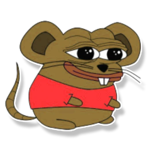 Sticker Pepe Mouse - 9