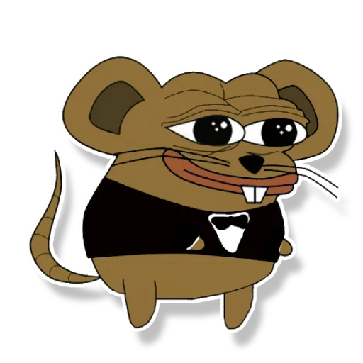 Sticker Pepe Mouse - 6