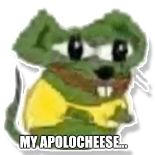 Sticker Pepe Mouse - 0