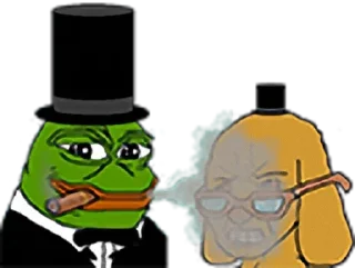 Sticker Pepe - 10