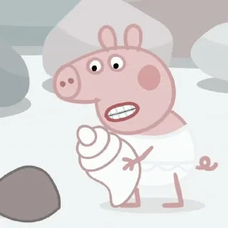 Стикер 𖥻 peppa pig : 🐷 : @lumicore_present - 9