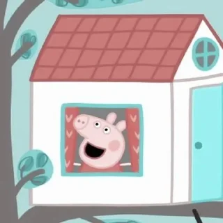 Стикер 𖥻 peppa pig : 🐷 : @lumicore_present - 8