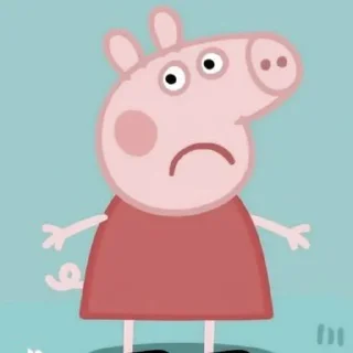 Стикер 𖥻 peppa pig : 🐷 : @lumicore_present - 6