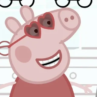 Стикер 𖥻 peppa pig : 🐷 : @lumicore_present - 4