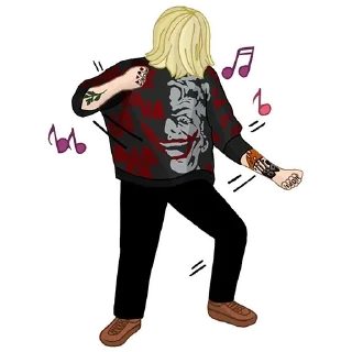 Стикер Overdose @stickersb2b - 2