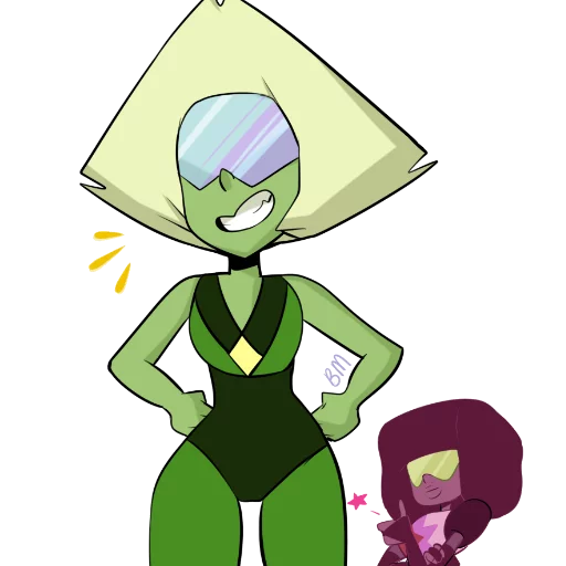 Sticker peridotlapis - 1