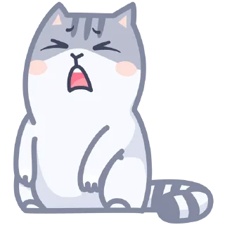 Sticker Серый персик - 2