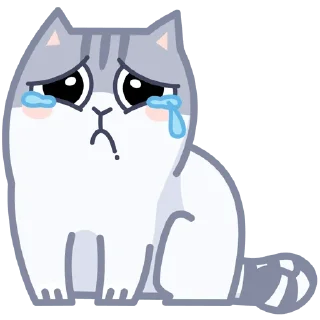 Sticker Серый персик - 4