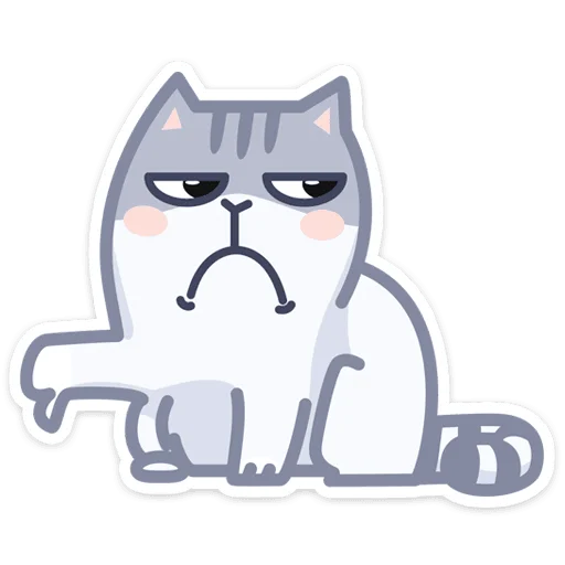 кошка клипарт рисование