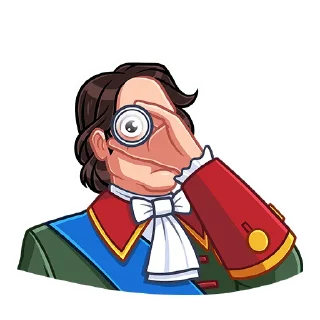 Sticker Пётр I :: @stickroom - 4