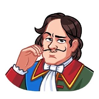 Sticker Пётр I :: @stickroom - 6