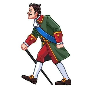 Sticker Пётр I :: @stickroom - 10