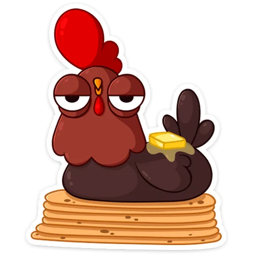 Стикер Петушок Петя :: @stickroom - 3