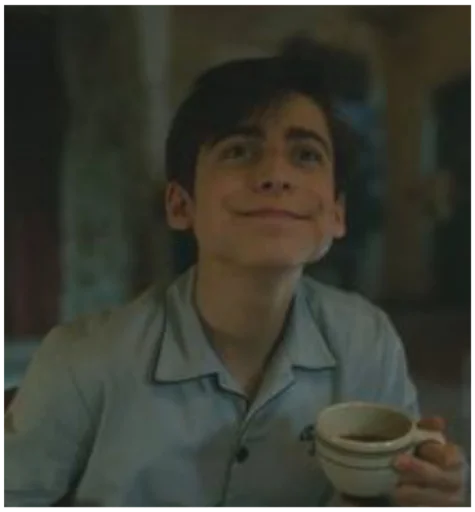 person human face clothing