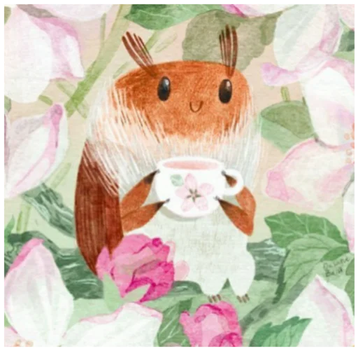 animal child art flower