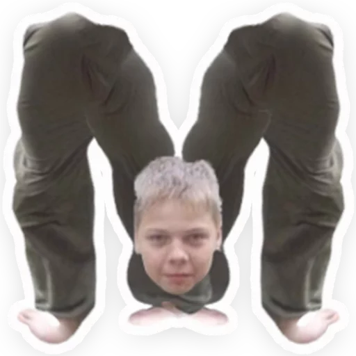 Человек гимнастика