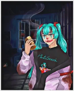 Sticker Photososok - 1