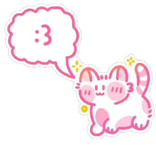Sticker пичи котятки @anime4_arts - 4
