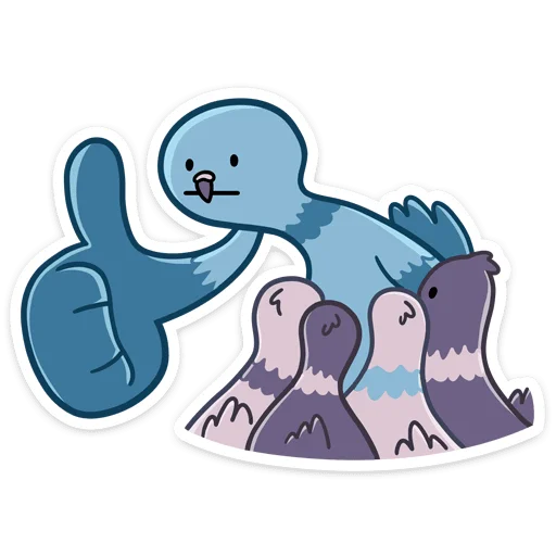 Стикер Голубец (@TgSticker) - 5