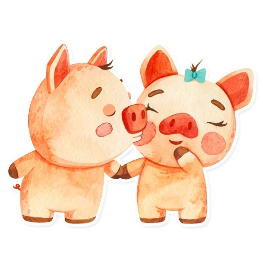 Стикер Вооброжаемый Хрюня - 2