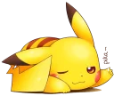 Стикер Pikachu ♡~ - 11