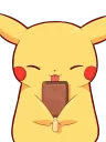 Стикер Pikachu ♡~ - 6