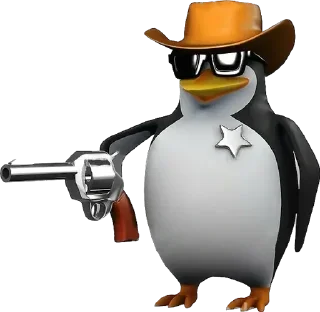 Sticker Пингвин @anime4_arts - 9