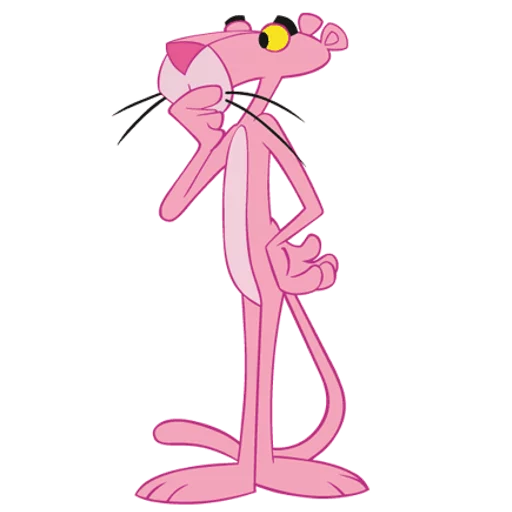 Стикер pink_panther - 1