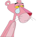 Стикер pink panther - 1
