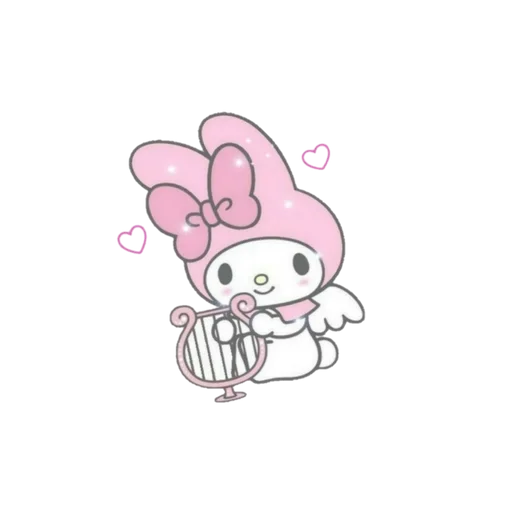 Стикер 𝗽𝗶𝗻𝗸 💗 от @cutebunniess :: @fStikBot - 10