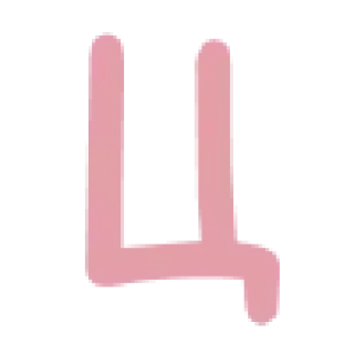 Стикер Розовый @TgEmodziBot - 1